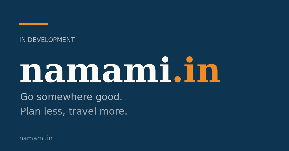 Link preview image for namami.in